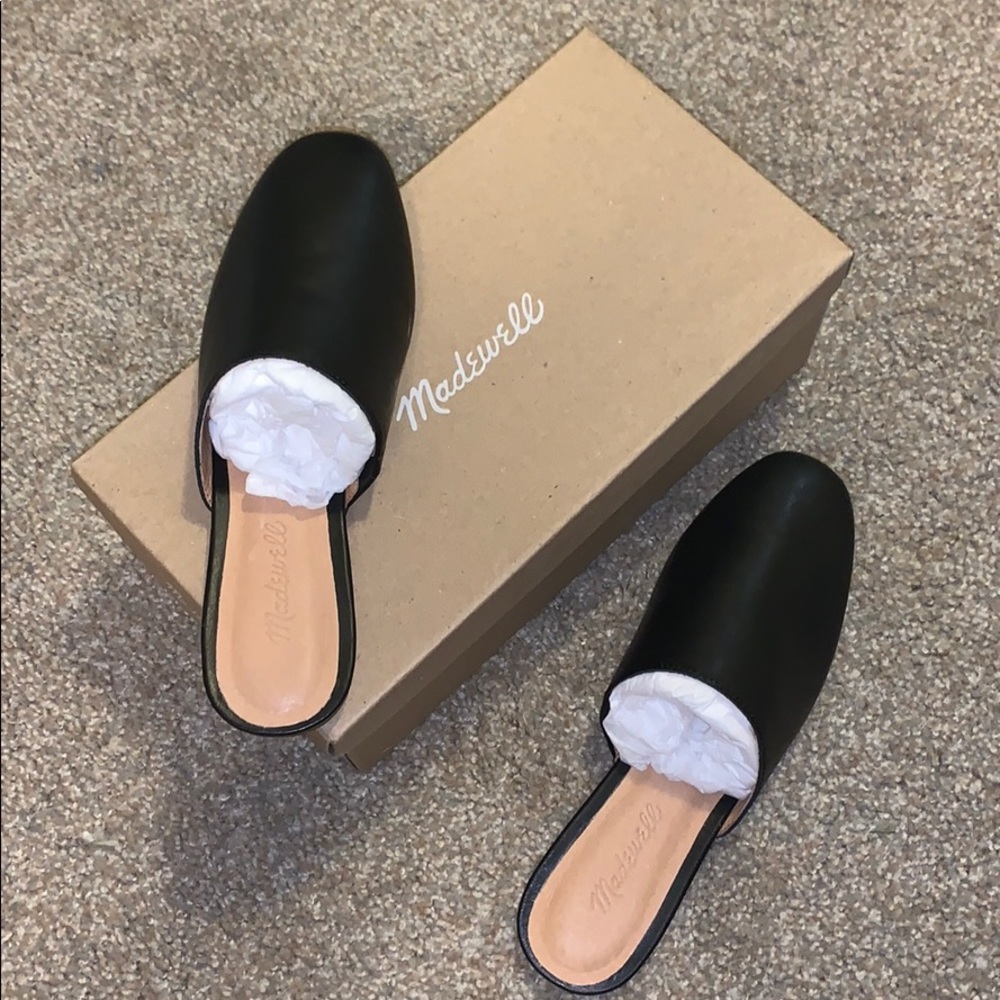Madewell The Cory Mule in Leather